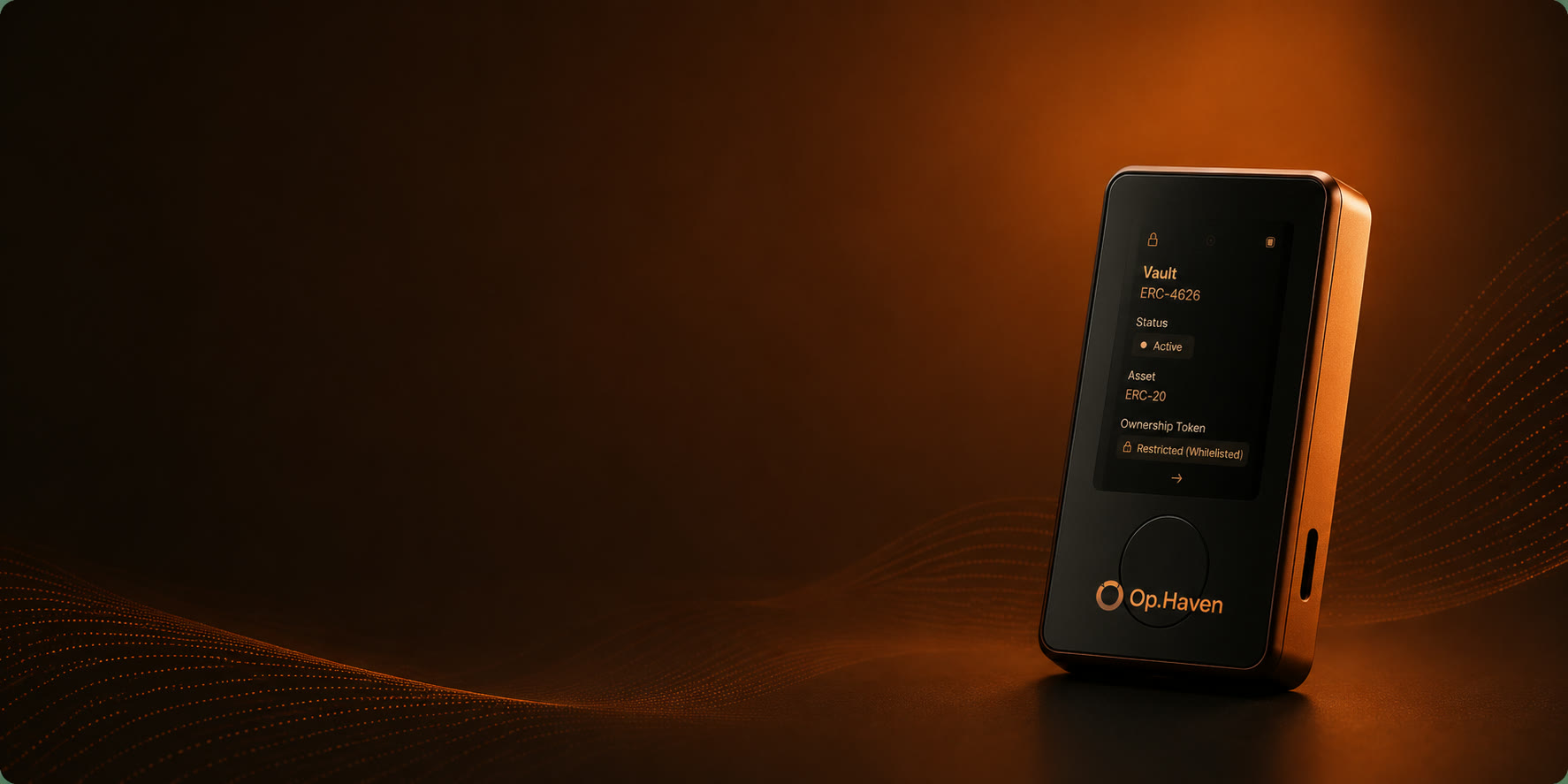 Op.Haven vault device mockup